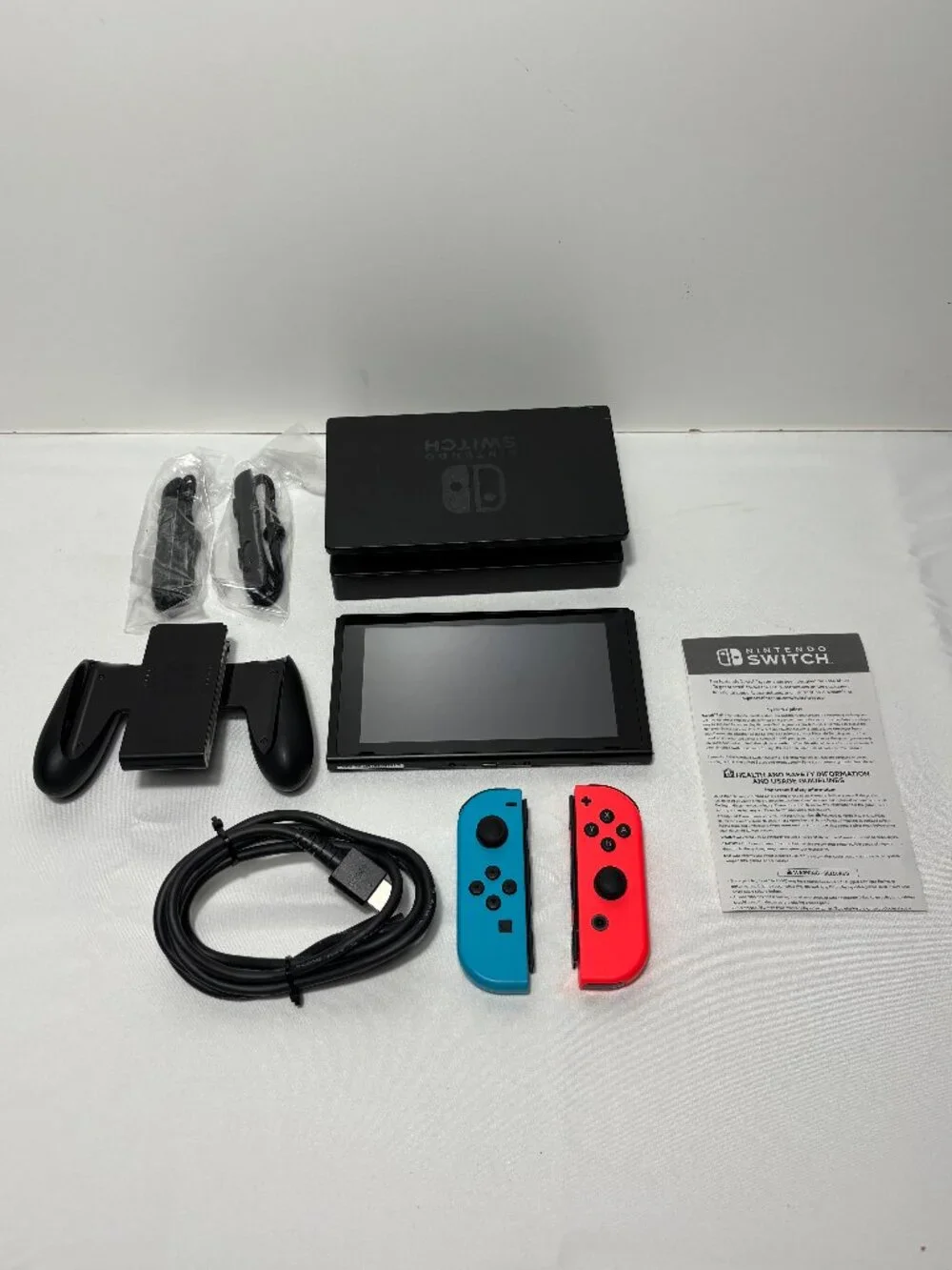 Nintendo Switch V1 in box complete with 2 Games